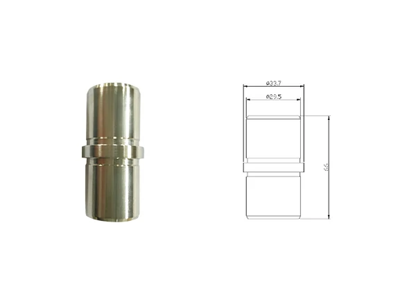 Tube Joiner Inline For Tube Φ33.7